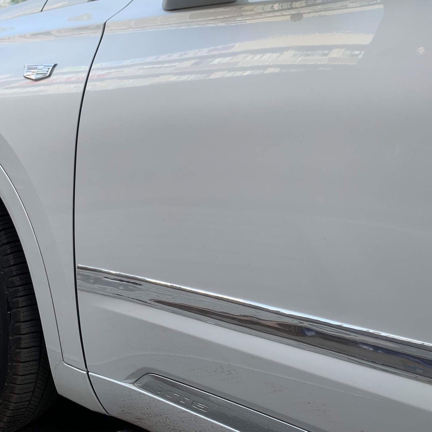 16FT Self-Adhesive Chrome Trim Molding - Heavy Duty Scratch-Proof Car Protection