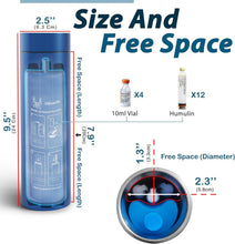 Load image into Gallery viewer, Compact Insulin Cooler Case with Biogel Ice Pack - Travel Friendly &amp; Reusable