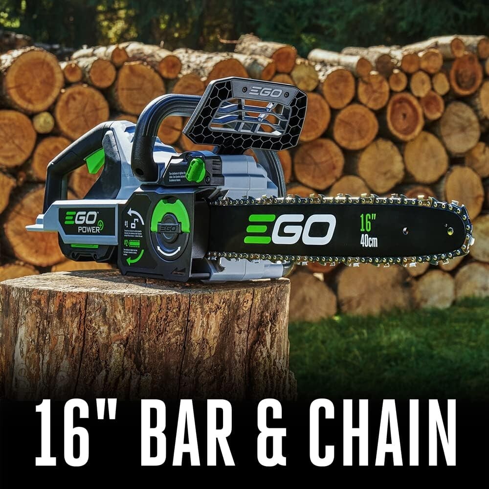 Effortless Cutting with 16” Cordless Chainsaw - 56V Battery Included