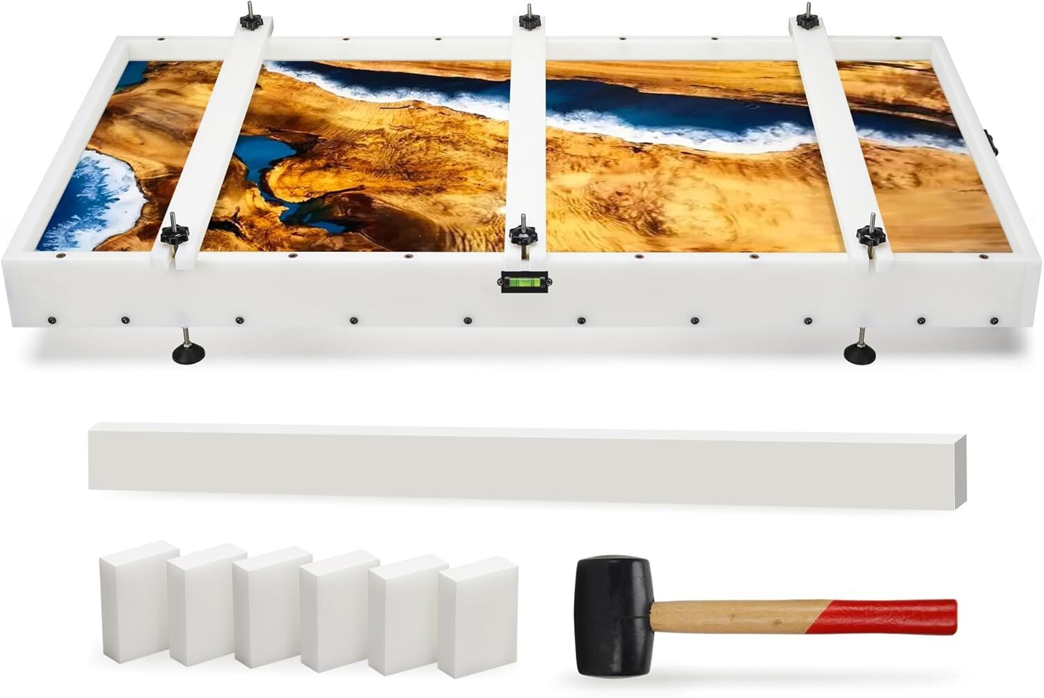 48x24x3 High-Temp Resistant Epoxy Resin Mold with Easy Demoulding Features