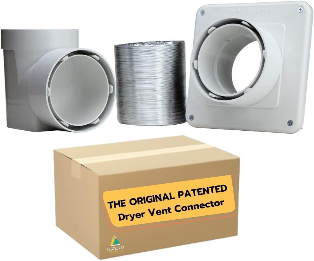 Effortless Dryer Venting Solution - STV-DLX Kit with Easy Maintenance Features