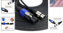 Load image into Gallery viewer, 50ft SpeakOn to XLR Female Cable - Professional Audio Connection for Musicians
