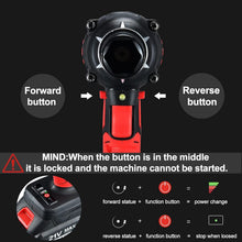 Load image into Gallery viewer, High-Speed 21V Impact Wrench: 400N.m Torque, 4.0Ah Battery &amp; Tool Bag Included