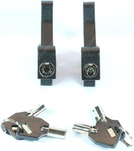 Load image into Gallery viewer, Advanced Black Locking Latches for Harley Sissy Bars - Total Security Solution