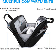 Load image into Gallery viewer, Professional 17.3 Inch Laptop Bag with Multiple Compartments - Comfort &amp; Style