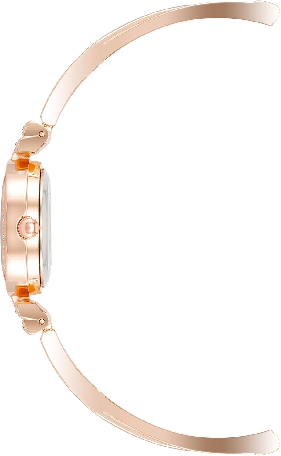 Women’s Adjustable Crystal Bangle Watch & Two Bracelets Set – Chic and Stylish