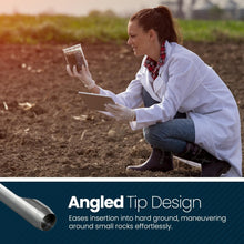 Load image into Gallery viewer, 21-Inch Stainless Steel Soil Sampler Probe with T-Style Handle for Gardeners
