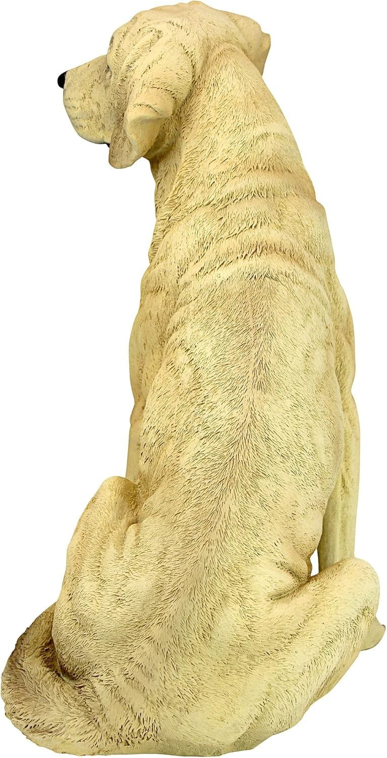 Charming Hand-Painted Golden Retriever Dog Figurine - Perfect Gift & Decor