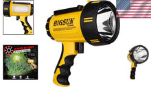 Load image into Gallery viewer, Rechargeable 10000mAh High Lumens Spotlight with 6 Modes for Outdoor Adventures