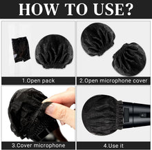 Load image into Gallery viewer, Soft Touch Microphone Windscreen Covers - 800 Pcs, Perfect for Karaoke &amp; Studios
