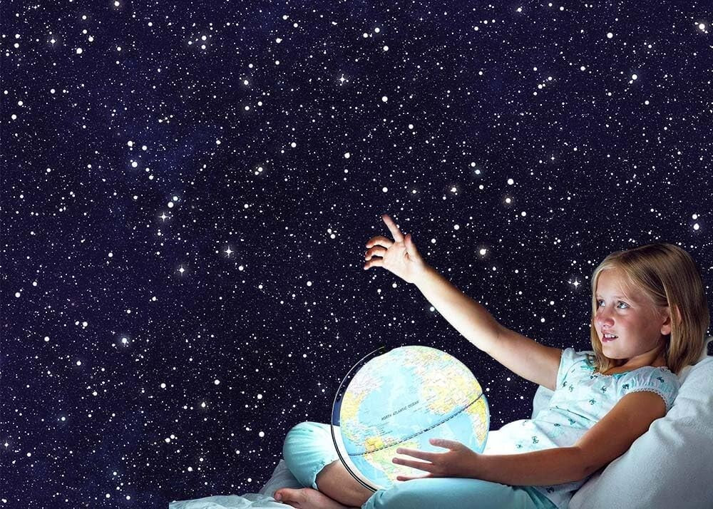 Starry Night 10x8ft Photography Backdrop - Perfect for Kids' Birthday Parties