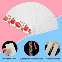 Load image into Gallery viewer, 120 Blank Metal Bookmarks with Colorful Tassels - Ideal for Crafting and Gifting