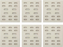 Load image into Gallery viewer, Universal Fit 8" x 7.25" Ceramic Flame Tamers - 6-Pc Heat Plate Set for Grills