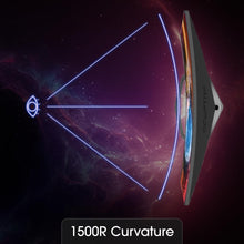 Load image into Gallery viewer, Immersive 24.5-Inch Curved Monitor - 1080p, 240Hz Refresh Rate, Matte Finish