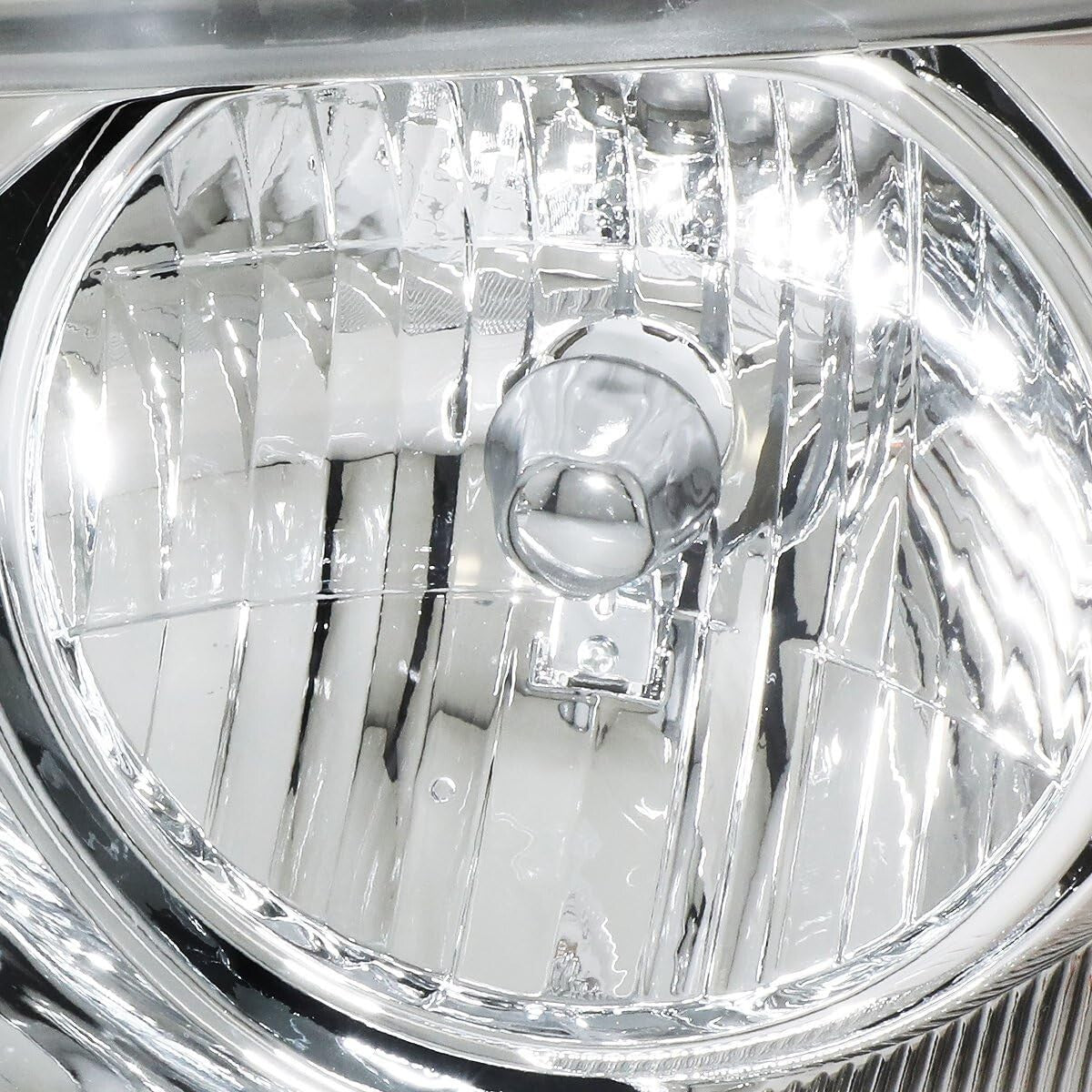 Enhance Visibility with Chrome Clear Headlights for 2004-2008 F150 & Mark LT