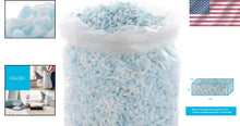 Load image into Gallery viewer, 10 Lbs Compressed Shredded Memory Foam - Ideal for Refilling Pillows &amp; Bean Bags
