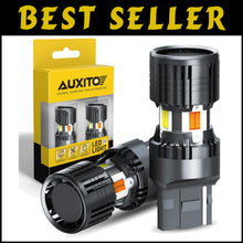Load image into Gallery viewer, 600% Brighter 7444NA LED Bulbs with Built-in Resistor - Plug &amp; Play Convenience