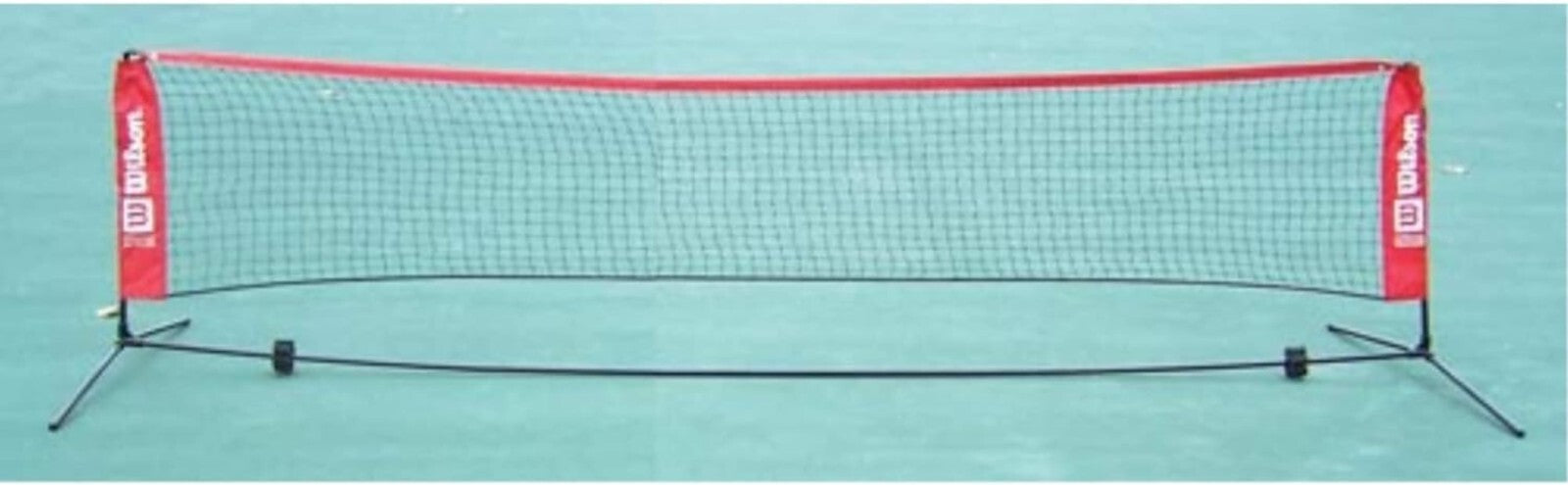 Wilson EZ Tennis Net, 18 ft - Lightweight, Quick Setup for Young Athletes