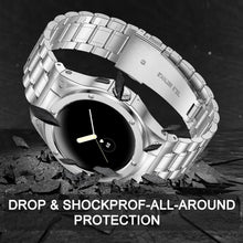 Load image into Gallery viewer, Stylish Stainless Steel Case with Band for Google Pixel Watch 2, Direct Charging