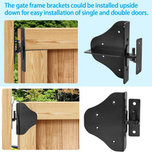 Load image into Gallery viewer, Versatile Gate Hardware Kit with Easy Install Brackets for Garden &amp; Driveway