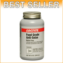 Load image into Gallery viewer, LB 8014 Food Grade Anti-Seize Lubricant - 8 oz Brush Top Can for Industrial Use