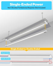 Load image into Gallery viewer, Sunco 4ft LED Tube Lights, 10-Pack, Single Ended Power, Ballast Bypass, Modern