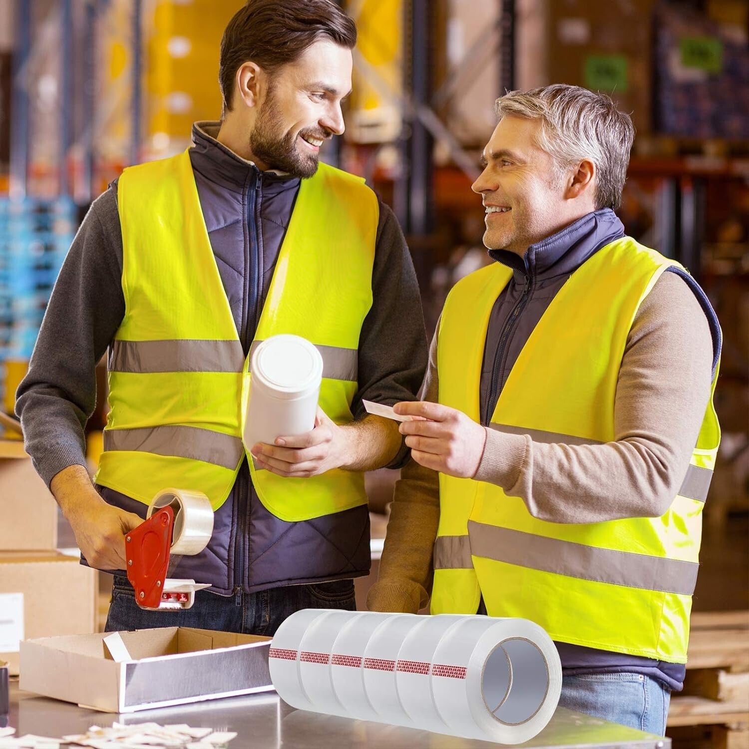 BOPP Clear Packing Tape, 2 Inch Wide, 2.0 Mil Thickness - 36 Rolls Value Pack