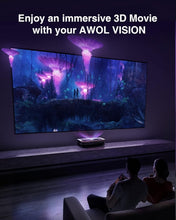 Load image into Gallery viewer, Lightweight 3D Glasses with Long Battery Life for DLP-Link Projectors - 2 Pack