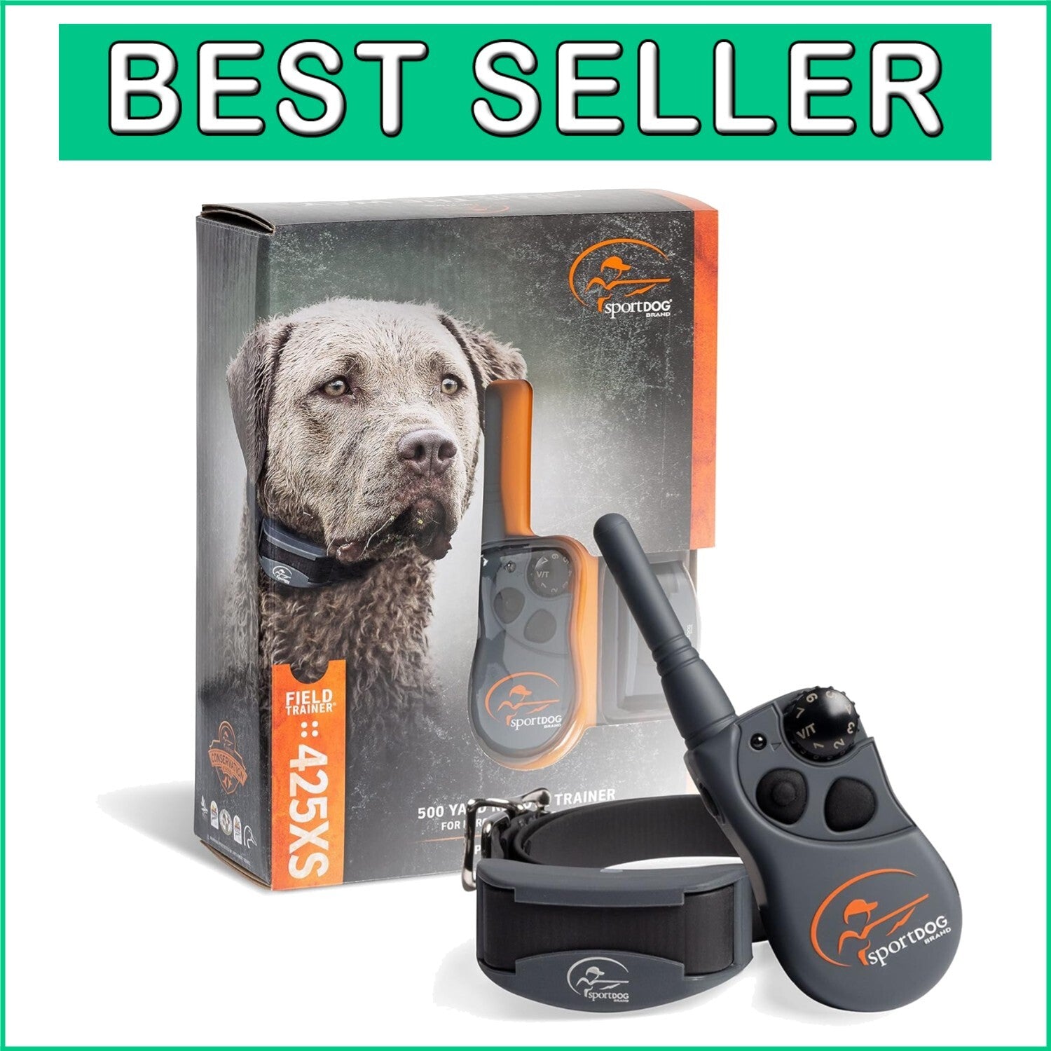 Brand FieldTrainer 425XS Waterproof E-Collar - Remote Training for Stubborn Dogs