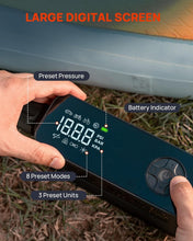 Load image into Gallery viewer, Portable 150 PSI Air Compressor with 8 Modes - Perfect for All Inflatable Needs