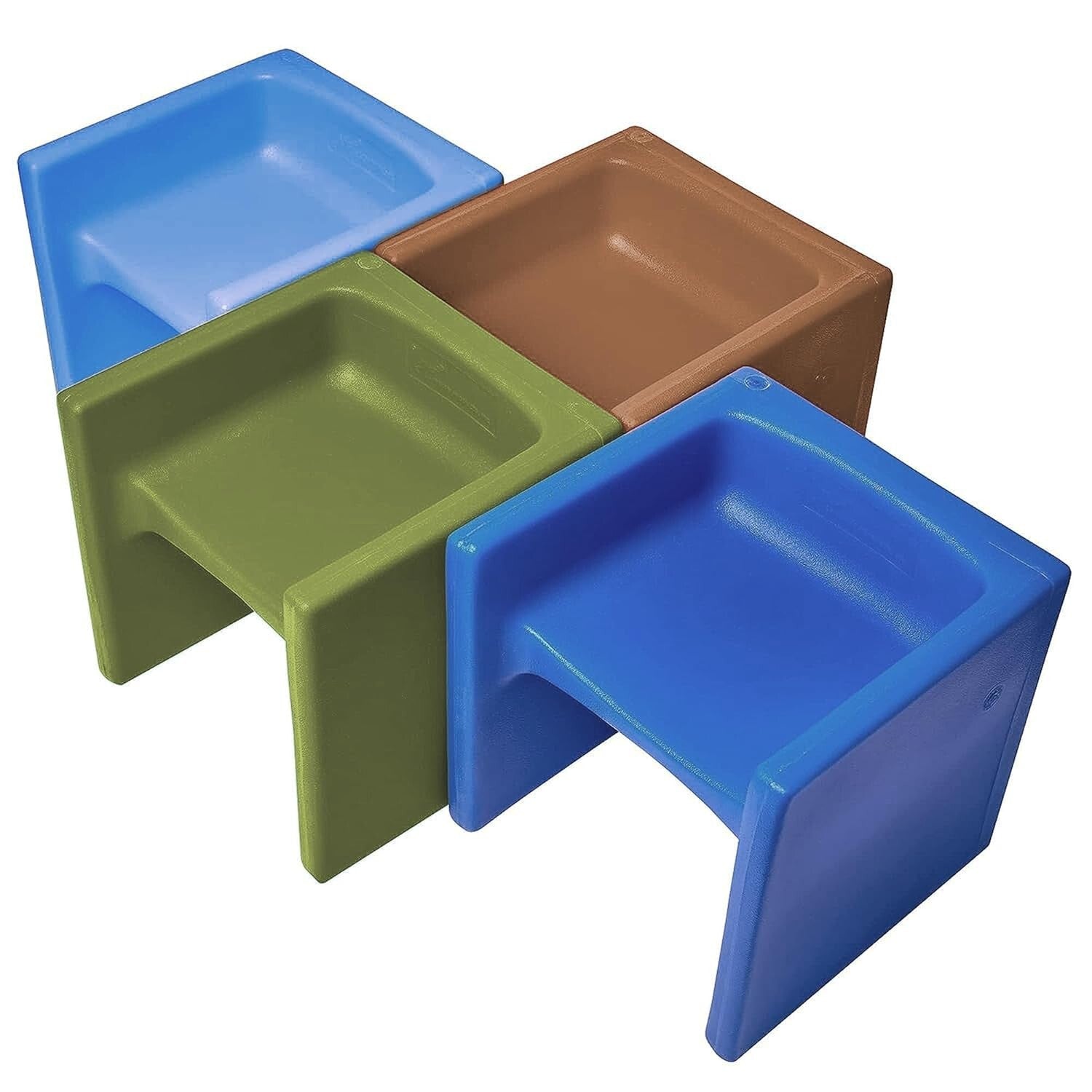 3-in-1 Cube Chairs Set for Kids - Fun, Durable & Ergonomic Classroom Seating