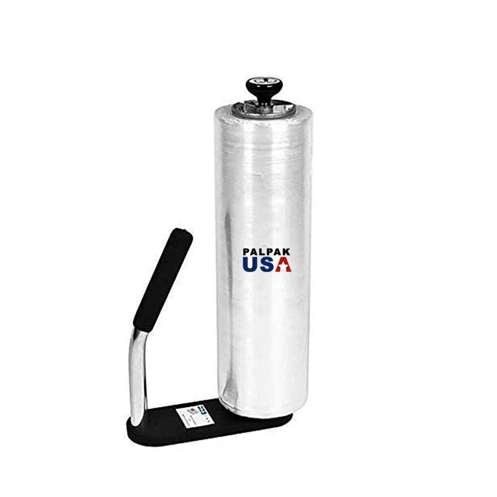 Versatile Stretch Film Dispenser - Pallet Wrap Handle with Adjustable Tension