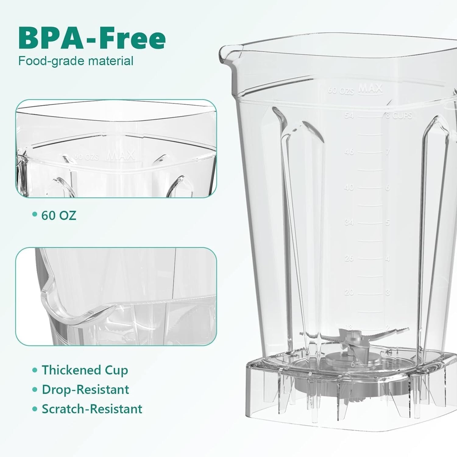 Versatile High-Speed Blender with Variable Speed Control - Perfect for Smoothies