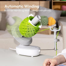 Load image into Gallery viewer, Compact 10oz Yarn Ball Winder - Automatic &amp; Efficient for Crafting Enthusiasts