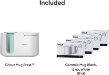 Load image into Gallery viewer, Innovative Mug Heat Press + 12 White Ceramic Mugs for Effortless Customization