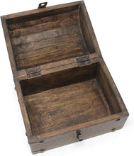 Load image into Gallery viewer, Vintage Handcrafted Treasure Chest – Perfect for Jewelry and Keepsakes Storage