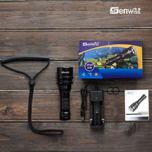 Load image into Gallery viewer, Lightweight Waterproof USB Rechargeable 2000 Lumen Dive Light for Adventurers