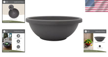 Load image into Gallery viewer, Stylish 24" Shallow Succulent Planter with Drainage - Perfect for Home &amp; Garden
