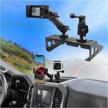 Load image into Gallery viewer, Ultimate Phone &amp; GoPro Mount for 2015-2022 Ford F150 F250 – Adjustable Design