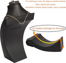 Load image into Gallery viewer, Professional Jewelry Display Stand for Necklaces &amp; Bracelets - 13.9" High