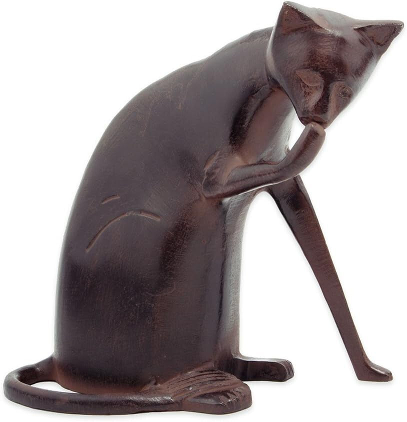 Playful Siamese Cat Sculpture - Perfect Addition to Garden or Home Décor