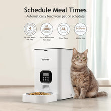 Load image into Gallery viewer, High-Capacity Cat &amp; Dog Feeder - Automatic Portion Control &amp; Voice Feature