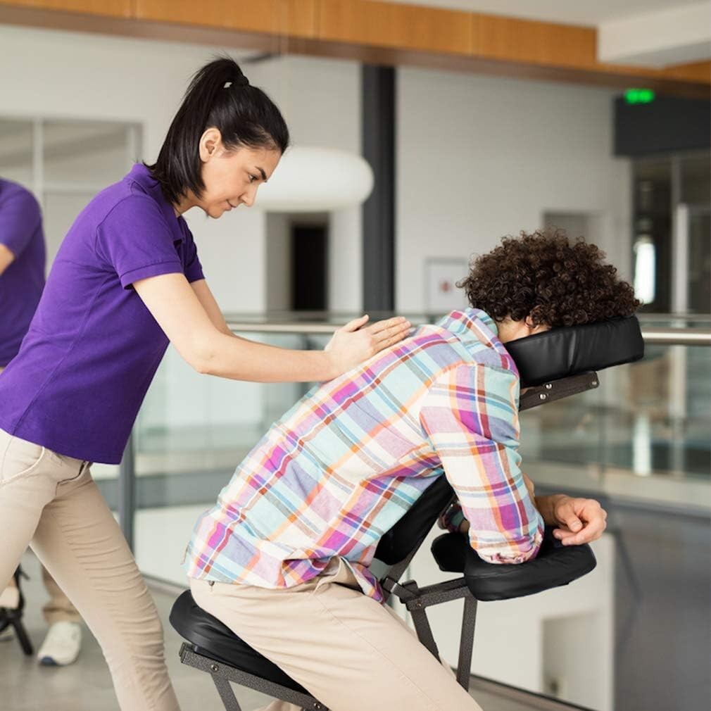 Portable Massage Chair for Spa & Tattoo Professionals - Lightweight and Foldable