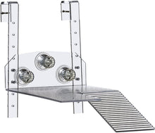 Load image into Gallery viewer, Adjustable Hanging Turtle Ramp - Modern Acrylic Basking Platform for Reptiles