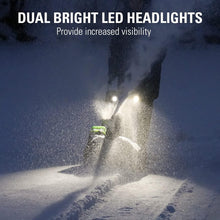 Load image into Gallery viewer, Ultimate 80V Cordless Snow Blower - 20” Brushless Motor, Lightweight at 33 lbs