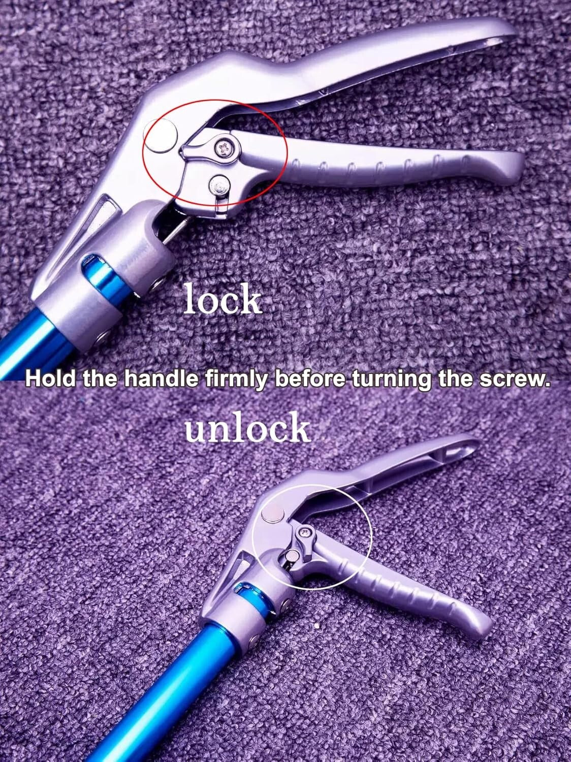 Professional Snake Catcher Tool - Lightweight 60” Tongs for Outdoor Enthusiasts