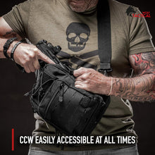 Load image into Gallery viewer, Lightweight Tactical Sling Bag with Concealed Carry Pocket for Adventure Seekers