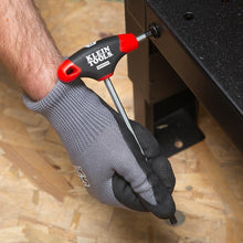 Load image into Gallery viewer, Durable T-Handle Allen Wrench Set with Organized Metal Stand - 10 Sizes Included