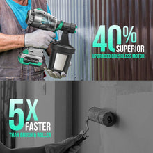 Load image into Gallery viewer, Versatile HVLP Paint Sprayer with 3 Spray Patterns &amp; 4 Nozzles for DIY Projects