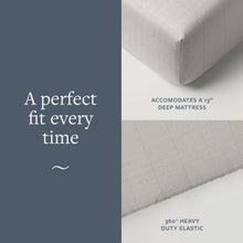 Load image into Gallery viewer, Comfort Fit Twin XL Organic Grounding Fitted Sheet, Includes Accessories Kit